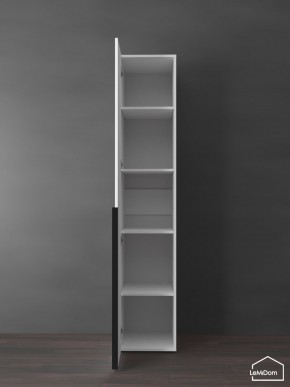 Шкаф Linnea MHR-1-2 2050х400х510 (Белый-М 11.1.2) в Покачах - pokachi.ok-mebel.com | фото 4