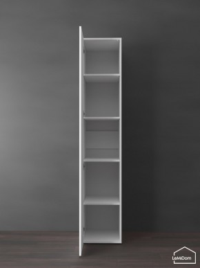 Шкаф Linnea MHR-1PO-2 2050х400х510 (Белый-М 11.1.2) в Покачах - pokachi.ok-mebel.com | фото 4