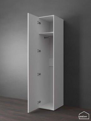 Шкаф Linnea MHR-1PO 2050х400х510 (Белый-М 11.1.2) в Покачах - pokachi.ok-mebel.com | фото 4