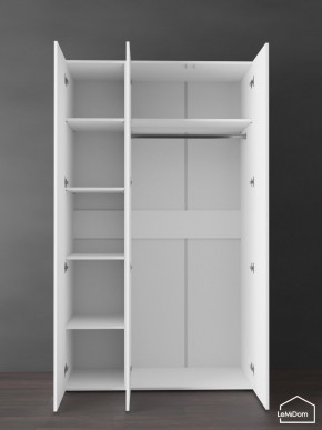 Шкаф Linnea MHR-3PO-1 2050х1200х510 (Белый-М 11.1.2) в Покачах - pokachi.ok-mebel.com | фото 5