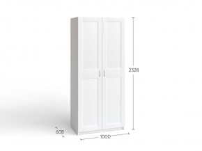 Шкаф МАКС двухдверный широкий, цвет белый в Покачах - pokachi.ok-mebel.com | фото 4