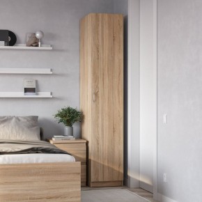 Шкаф ПЕГАС однодверный, цвет Дуб Сонома в Покачах - pokachi.ok-mebel.com | фото 4