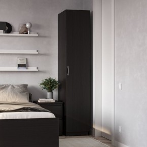 Шкаф ПЕГАС однодверный, цвет Дуб Венге в Покачах - pokachi.ok-mebel.com | фото 4