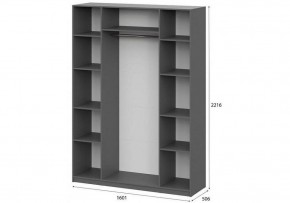 Шкаф платяной Даиго в Покачах - pokachi.ok-mebel.com | фото 3