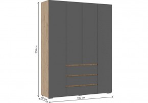 Шкаф платяной Элла в Покачах - pokachi.ok-mebel.com | фото 3
