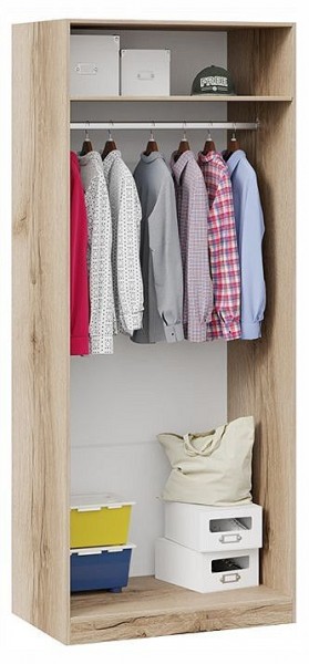 Шкаф платяной Фьюжн ТД-260.07.02 в Покачах - pokachi.ok-mebel.com | фото 3