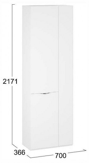 Шкаф платяной Глосс СМ-319.07.016 в Покачах - pokachi.ok-mebel.com | фото 4