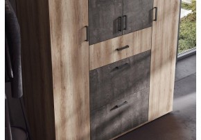 Шкаф платяной Паркинс в Покачах - pokachi.ok-mebel.com | фото 3