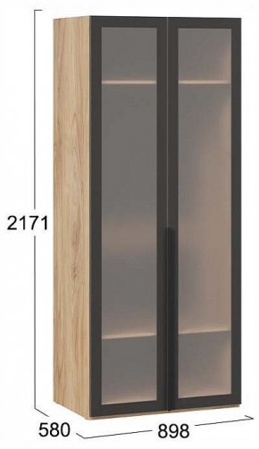 Шкаф платяной Порто СМ-393.07.009 в Покачах - pokachi.ok-mebel.com | фото 2