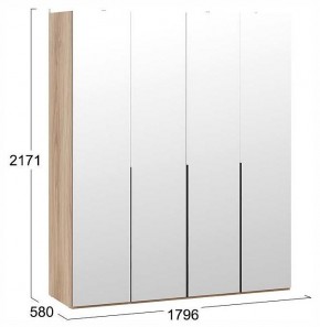 Шкаф платяной Порто СМ-393.07.109 в Покачах - pokachi.ok-mebel.com | фото