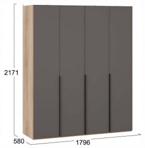 Шкаф платяной Порто СМ-393.07.110 в Покачах - pokachi.ok-mebel.com | фото 3
