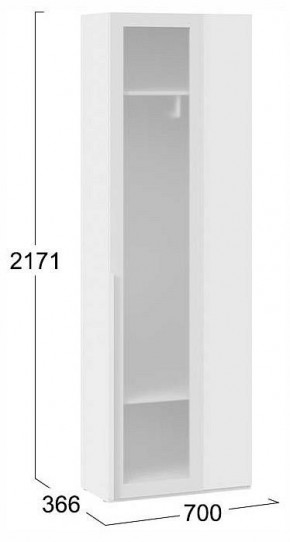 Шкаф платяной Порто СМ-393.07.233 в Покачах - pokachi.ok-mebel.com | фото 4