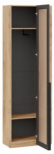 Шкаф платяной Порто СМ-393.07.233 в Покачах - pokachi.ok-mebel.com | фото 2