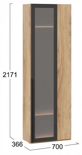 Шкаф платяной Порто СМ-393.07.233 в Покачах - pokachi.ok-mebel.com | фото 3