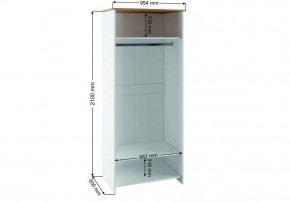Шкаф платяной Теодора в Покачах - pokachi.ok-mebel.com | фото 3