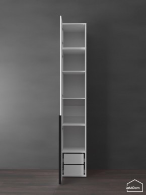 Шкаф с антресолью Linnea MHR-1A-4 2450х400х510 (Белый-М 11.1.1) в Покачах - pokachi.ok-mebel.com | фото 6