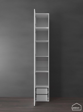 Шкаф с антресолью Linnea MHR-1POA-4 2450х400х510 (Белый-М 11.1.1) в Покачах - pokachi.ok-mebel.com | фото 6
