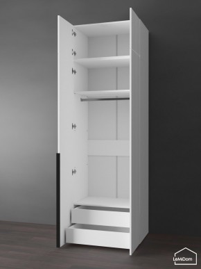 Шкаф с антресолью Linnea MHR-2A-3 2450х800х510 (Белый-М 11.1.1) в Покачах - pokachi.ok-mebel.com | фото 5