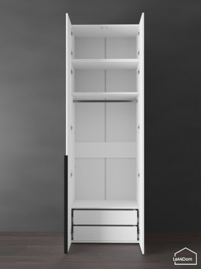 Шкаф с антресолью Linnea MHR-2A-3 2450х800х510 (Белый-М 11.1.1) в Покачах - pokachi.ok-mebel.com | фото 6