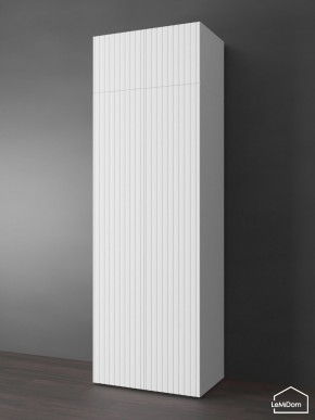 Шкаф с антресолью Linnea MHR-2POA-1 2450х800х510 (Белый-М 11.1.1) в Покачах - pokachi.ok-mebel.com | фото