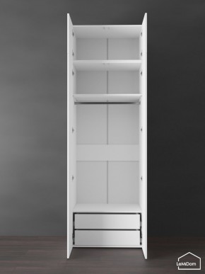 Шкаф с антресолью Linnea MHR-2POA-3 2450х800х510 (Белый-М 11.1.2) в Покачах - pokachi.ok-mebel.com | фото 5
