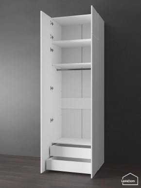 Шкаф с антресолью Linnea MHR-2POA-3 2450х800х510 (Белый-М 11.1.2) в Покачах - pokachi.ok-mebel.com | фото 6