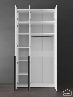 Шкаф с антресолью Linnea MHR-3A-1 2450х1200х510 (Белый-М 11.1.2) в Покачах - pokachi.ok-mebel.com | фото 5