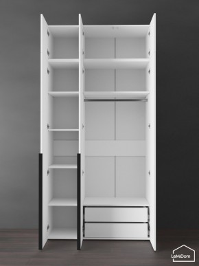Шкаф с антресолью Linnea MHR-3A-2 2450х1200х510 (Белый-М 11.1.2) в Покачах - pokachi.ok-mebel.com | фото 6