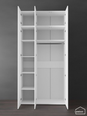 Шкаф с антресолью Linnea MHR-3POA-1 2450х1200х510 (Белый-М 11.1.1) в Покачах - pokachi.ok-mebel.com | фото 4