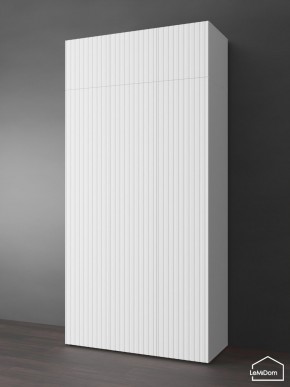 Шкаф с антресолью Linnea MHR-3POA-2 2450х1200х510 (Белый-М 11.1.1) в Покачах - pokachi.ok-mebel.com | фото