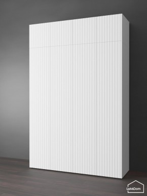 Шкаф с антресолью Linnea MHR-4POA-1 2450х1600х510 (Белый-М 11.1.1) в Покачах - pokachi.ok-mebel.com | фото