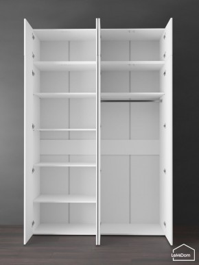 Шкаф с антресолью Linnea MHR-4POA-1 2450х1600х510 (Белый-М 11.1.2) в Покачах - pokachi.ok-mebel.com | фото 4