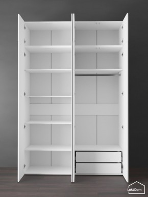 Шкаф с антресолью Linnea MHR-4POA-2 2450х1600х510 (Белый-М 11.1.2) в Покачах - pokachi.ok-mebel.com | фото 5