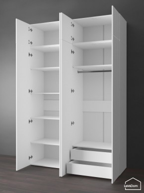 Шкаф с антресолью Linnea MHR-4POA-2 2450х1600х510 (Белый-М 11.1.2) в Покачах - pokachi.ok-mebel.com | фото 6