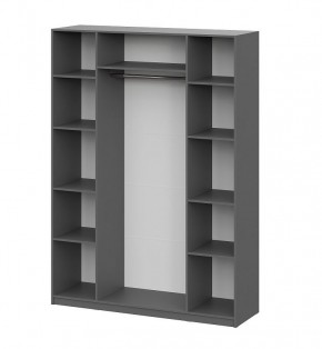 Шкаф ШК-5 (1600) Графит серый в Покачах - pokachi.ok-mebel.com | фото 3