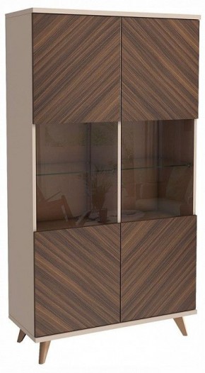 Шкаф-витрина Хармони 468.06 в Покачах - pokachi.ok-mebel.com | фото