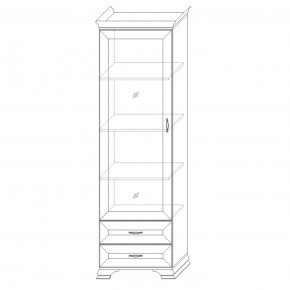Шкаф-витрина Сиена в Покачах - pokachi.ok-mebel.com | фото 12