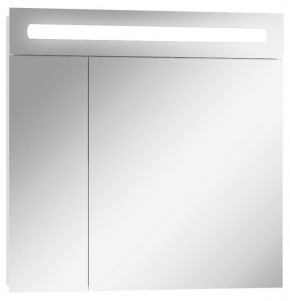 Шкаф-зеркало Аврора 70 с подсветкой LED Домино (DV8007HZ) в Покачах - pokachi.ok-mebel.com | фото