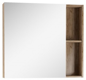 Шкаф-зеркало Craft 80 левый/правый Домино (DCr2204HZ) в Покачах - pokachi.ok-mebel.com | фото 1