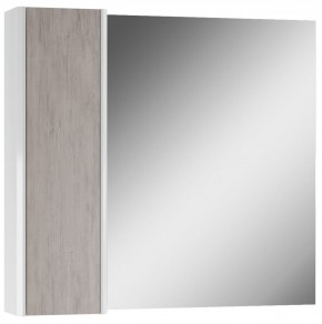 Шкаф-зеркало Uno 80 Дуб серый левый/правый Домино (DU1504HZ) в Покачах - pokachi.ok-mebel.com | фото 6