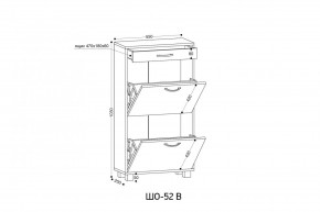 ШО-52 В тумба для обуви в Покачах - pokachi.ok-mebel.com | фото 3