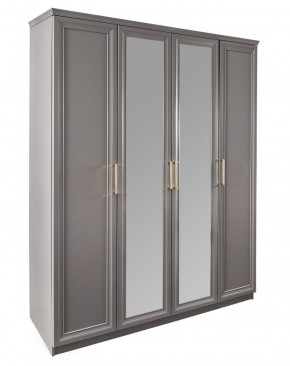Спальня Мокко 4-х ств 1600 (серый камень) в Покачах - pokachi.ok-mebel.com | фото 1