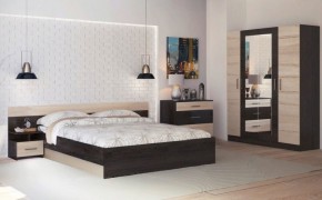 Спальный гарнитур Леси + 4-х створчатый шкаф в Покачах - pokachi.ok-mebel.com | фото 2