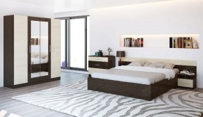 Спальный гарнитур Леси + 4-х створчатый шкаф в Покачах - pokachi.ok-mebel.com | фото 3