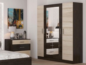 Спальный гарнитур Леси + 4-х створчатый шкаф в Покачах - pokachi.ok-mebel.com | фото 4