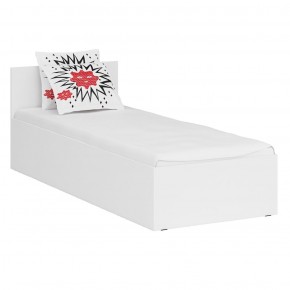 Стандарт Кровать 0800, цвет белый, ШхГхВ 83,5х203,5х70 см., сп.м. 800х2000 мм., без матраса, основание есть в Покачах - pokachi.ok-mebel.com | фото 3