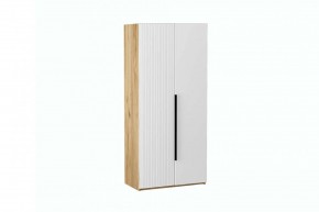 СТЕФАНИ-2 Шкаф (дуб крафт золотой/белый софт) в Покачах - pokachi.ok-mebel.com | фото
