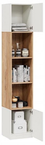Стеллаж комбинированный Стелла в Покачах - pokachi.ok-mebel.com | фото 3
