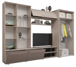 Стенка Монако МДФ в Покачах - pokachi.ok-mebel.com | фото 2