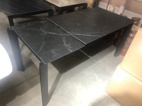 Стол CORNER 120 MATT BLACK MARBLE SOLID CERAMIC / BLACK, ®DISAUR в Покачах - pokachi.ok-mebel.com | фото 12